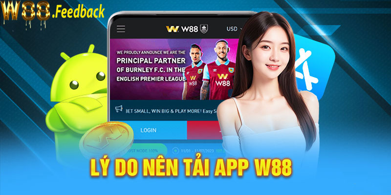 Cách tải app nhà cái W88 nhanh nhất hiện nay